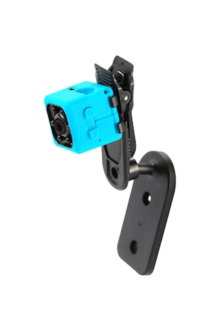 Kangvka Mavi Mini Dv 720p Gecelik Kameralı, Hareket Algılama İle Dairesel Kayıt Dış Mekan Kaydedici Renk Çizgisi Yok