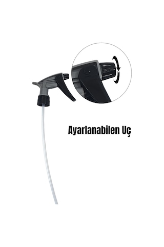 Fısfıs Sprey Başlığı - Renkli Kimyasala Dayanıklı Fısfıs 5 Adet