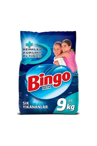 Matik Toz Çamaşır Deterjanı Sık Yıkananlar Renkli&beyaz 9 Kg