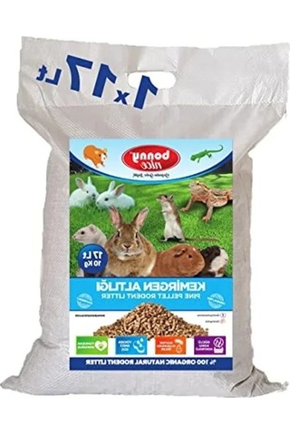 Doğal Çam Pelet, 10 Kg 20 Lt Tavşan Kafes Altlığı