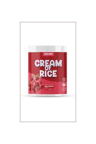 Prime Nutrition Cream Of Rice 750 Gram Red Fruits Kırmızı Meyve Aromalı