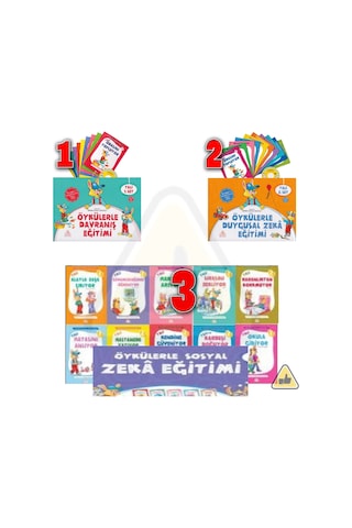 Öykülerle Davranış Zeka Eğitimi Tali 3 - 2 ve 1.Set 30 Öykü Bulut