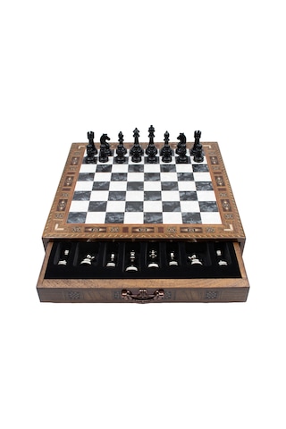 Çekmeceli - 209 - Satranç Taşlarına Sahip Sc38ksa - Myceshop - - Sc32ssg