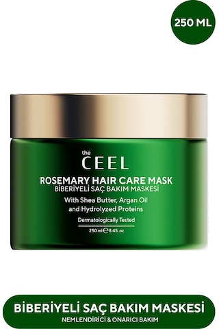 The Ceel Biberiyeli Saç Bakım Maskesi | Shea Yağı, Argan Yağı ve Hidrolize Protein Özlü 250 ML