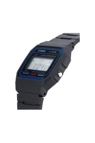 Casio Orjinal F 91w-1dg Siyah Erkek Kol Saati Siyah