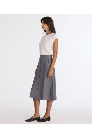 Yargıcı A Form Normal Bel Etek 25kket4003x 004 Lacivert