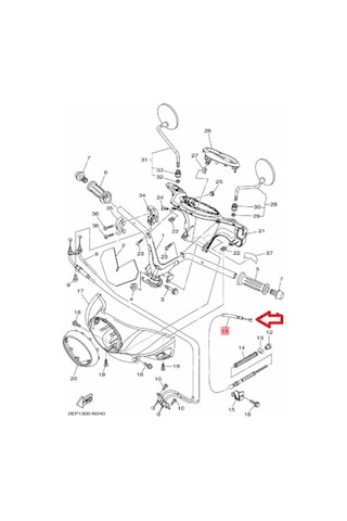 Yamaha Delıght 115 Arka Fren Teli 52B-F6351-00