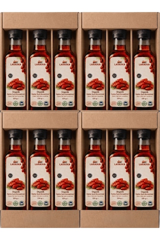 Organik Hurma Suyu Konsanteresi 330g X 12 İşletme Boyu Avantajlı Paket