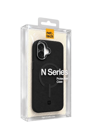 Nettech Apple İphone 17 Uyumlu Nt-n125 Magsafe Arka Koruma Kılıf - Kahverengi