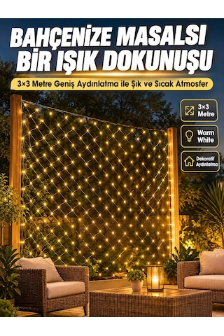 Sıcak Gün Işığı Led İle Geniş Alanlarda Göz Alıcı Dekorasyon
