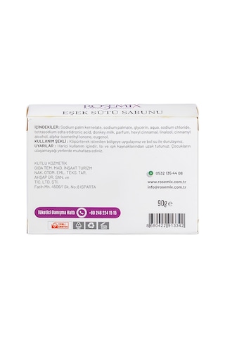Rosemix - 446 - - Sütü Sabunu Kutulu 90 Gr - 2 Adetlik - Ilkestor - Set Ürün Diğer