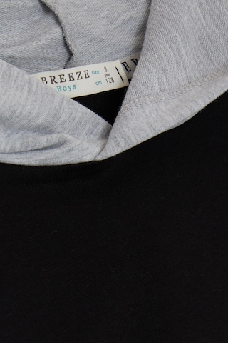 Breeze Girls & Boys Erkek Çocuk Sweatshirt Kapüşonlu Yazı Baskılı 8-14 Yaş, Siyah-siyah Siyah