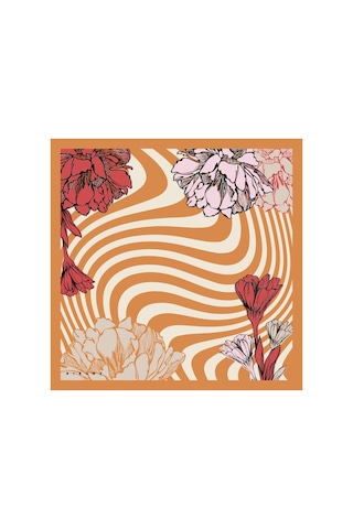 Sisley Flora Bandana/fular -2016-47 47 Turuncu