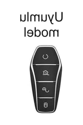 Autohan Keys Byd Atto 3 Seal U Anahtar Kılıfı, Premium Koruyucu Kılıf, Araba Anahtarı Koruma Kabı Beyaz-altın