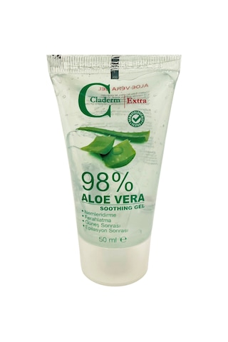 Claderm Aloe Vera Yüz Nemlendirici Jel 50 ML