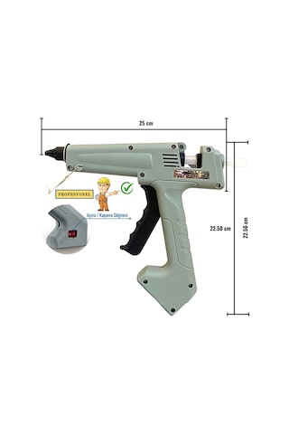 Tayrex K-1000 100 W Profesyonel Sıcak Mum Silikon Tabancası
