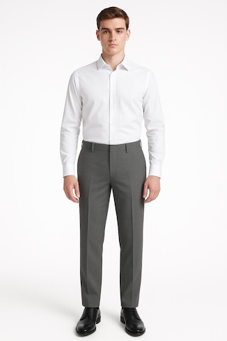 Yazı Vero Erkek Regular Fit Pamuklu Kumaş Pantolon - 7436 gri