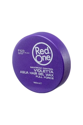 Red One Aqua Hair Gel Maximum Control Wax Mor 150 ML