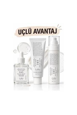 345 Relıef Set .345 Serum 30ml. 345 Krem 50 Ml. 345 Mıst 100ml