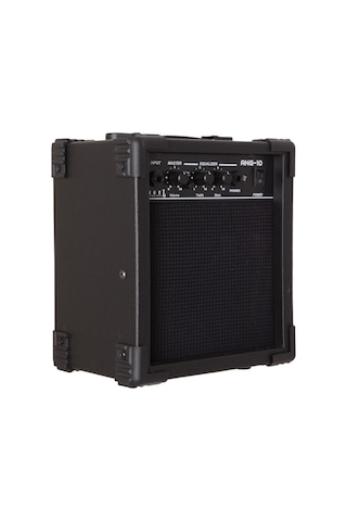Angel Ang-10-bk 10 Watt Elektro Gitar Amfisi - Siyah Başlangıç - Çalışma Amfisi Clean Ve Overdrive Kanalları, 2 Bant Eq Bass/treble , Kulaklık Ve Aux Girişi Ölçüler: 235 X 155 X 235 Mm