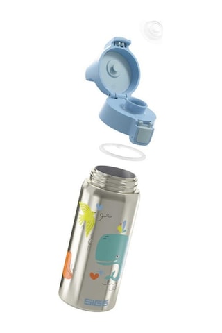 Sigg 6023.30 Therm One 0,5l Çocuk Termos, Whale Friend Çok Renkli