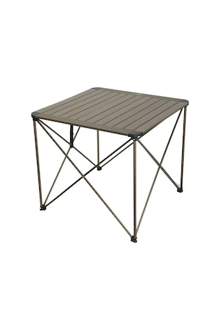 Yek Outdoor Campout Alüminyum Büyük Boy Masa + 2 Campout Fırat Sandalye Set Siyah
