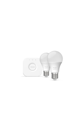Philips Hue Essential 2'li E27 Ampul Başlangıç Seti 806 Lumen Beyaz - RGB