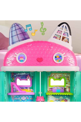 Gabby S Dollhouse Sesli Ve Işıklı İnteraktif Oyun Evi 73 Cm 001