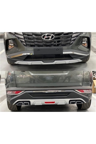 Hyundai Tucson Ön Arka Tampon Koruması Difüzör  2021+