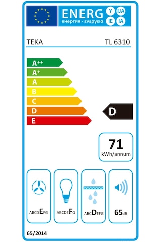 Teka TL 6310 Sürgülü Aspiratör 40474251