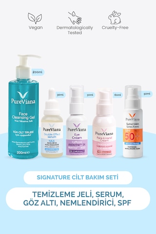 Pureviana Signature Cilt Bakım Seti 5'li