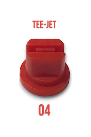 Tee-Jet Uç No:04 Kirmizi ( 20 Adet )