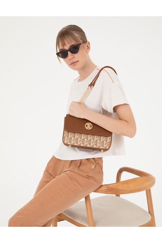 Pierre Cardin Kadın Taba Çanta 50288001-vr099 Taba