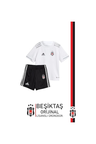 Beşiktaş Lisanslı İsme Özel Bebek Forma 2'li Set Kutulu 001