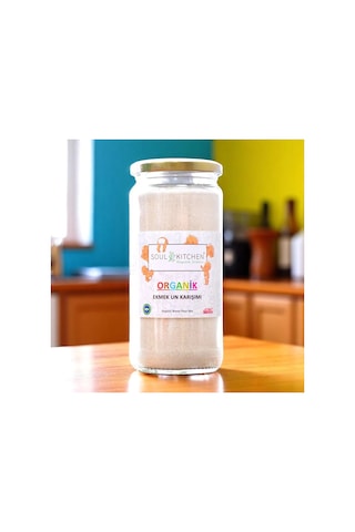 Organik Ekmek Un Karışımı Cam 250gr
