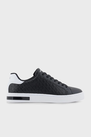 Armani Exchange Erkek Ayakkabı Xm000140 Af11916 Mc011 Siyah-beyaz SİYAH-BEYAZ