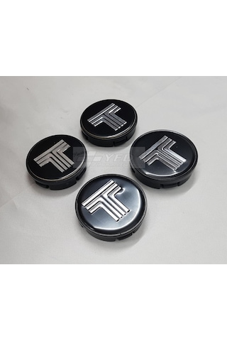 Jant Göbeği Tofaş Uyumlu 58/55 55Mm Yuva 4'Lü Set T Logolu Alüminyum