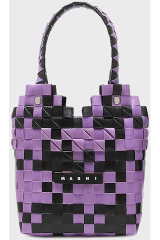 Marni Çocuk Çanta M00637 0m602 Lila-siyah