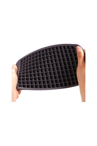 Ximistore9 Yemek Kalitesi Silikon 160 Hücre Buzluk - Hızlı Dondurma, Blender Uyumlu, Çocuk Dost, Lavabo Güvenli Kahve Renkli Buz Formu Çok Renkli