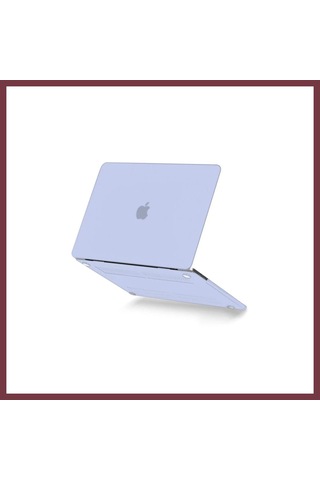 Storeşahin Apple Uyumlu Macbook Pro 13 2020 Macbook Buzlu Kapak - Lila Shn0720