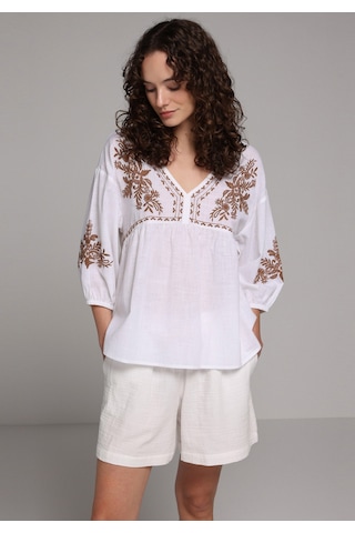 Colin's Colins Fashion Fit Kadın Beyaz Gömlek Cl1080583 Q1.v1 Wht