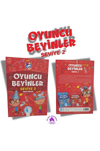Tazof Oyuncu Beyinler Seviye 1-2-3-4 4 Kitap Bir Arada