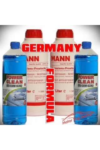 Mann Antifriz Kırmızı 1.5 Lt -37 2 Adet 2 Camsuyu N11.551