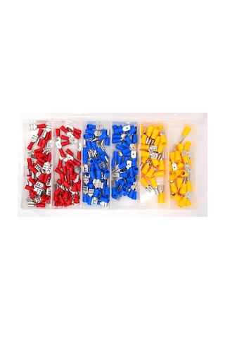 300 Adet Faston Uç Takımı Kutulu Dişi Erkek - 0,5-6mm