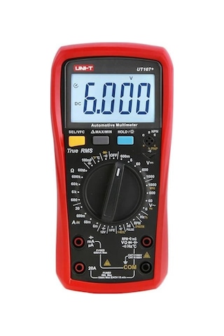 Unı-t Ut107+ Dijital Otomotiv Multimetresi
