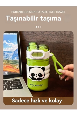 Pazly Termosu Rengi510ml Kahve Kahve Jian Fincan Fan Çiftçi Yd Kahve