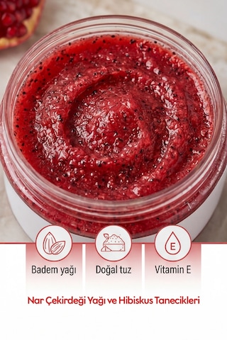 Nar Çekirdeği Yağlı Scrub 250 Ml