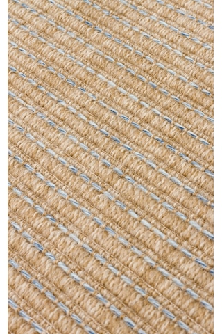 Eko Halı Ventura Vnt 01 Natural Blue Xw Sisal Görünümlü İç Ve Dış Mekan Uyumlu Hav Vermeyen Modern D