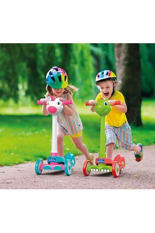 Baby Clementoni Unicorn Scooter Açık Mavi