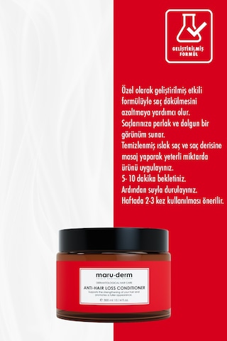 Maruderm Saç Dökülme Karşıtı Saç Kremi 300 ML